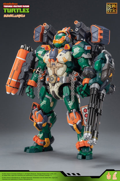 [In Stock] Heatboys HB0014 TMNT Michelangelo Mutant Ninja Turtles Action Figure