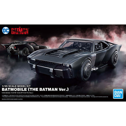 [In Stock] Bandai Batmobile (2022 The Batman Ver.) 1/35 Scale Plastic Model Kit AU Stock