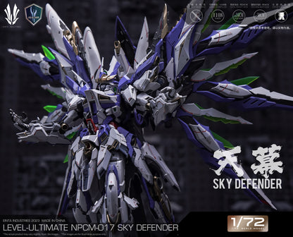 [Pre-order] Einta 1/72 PG Level Sky Defender 34cm Plastic Model Kit Metal Joints