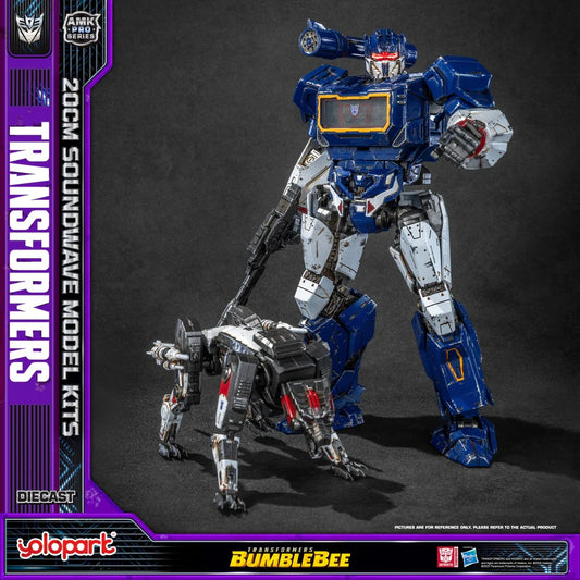 [Pre-order] Yolopark Transformers AMK PRO 20cm Soundwave Model Kit with Diecast