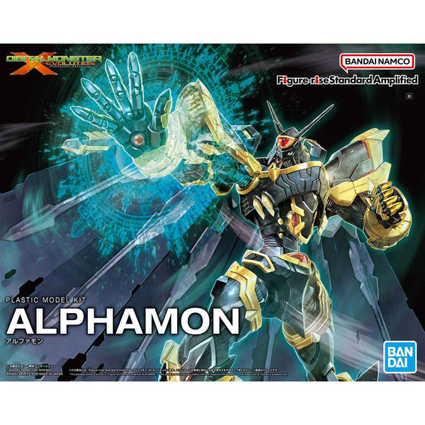 Bandai Digimon Alphamon Figure-rise Standard Amplified Model Kit AU Stock