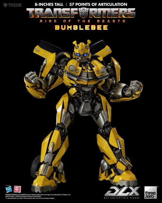 [Pre-order] Threezero DLX Transformers Bumblebee (Rise of the Beasts Ver.) 23cm Action Figure