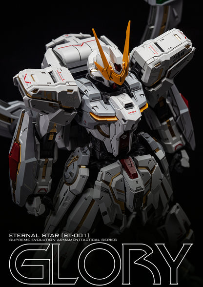 [In Stock] Super Model Supreme Evolution 1/100 MG Eternal Star-Glory Stargazer Gundam Plastic Model Kit 20cm Tall