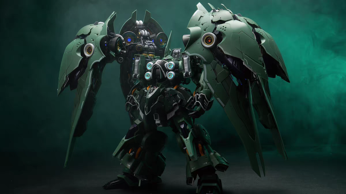 Axis Model Solomon 1/100 Kshatriya 22cm Model Kit w/LED Kit