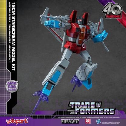 [In Stock] Yolopark Transformers Amk Pro G1 Starscream Model Kit 19cm Tall