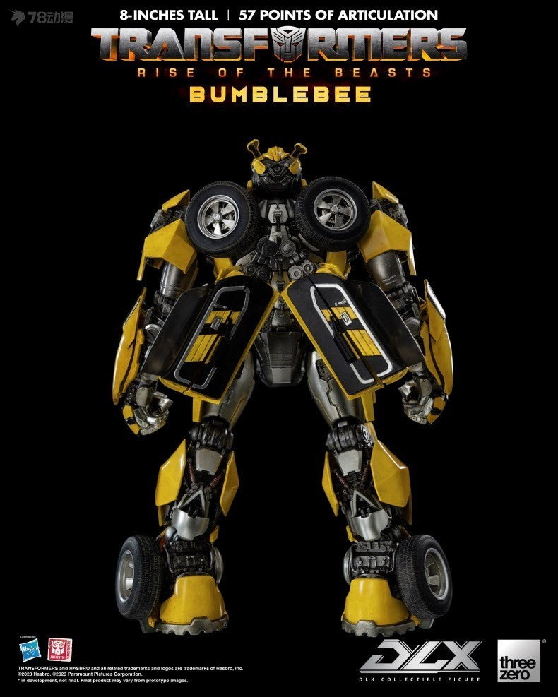 [Pre-order] Threezero DLX Transformers Bumblebee (Rise of the Beasts Ver.) 23cm Action Figure