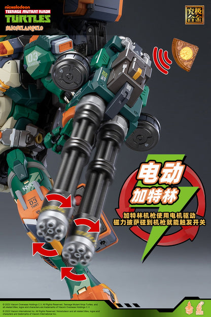 [In Stock] Heatboys HB0014 TMNT Michelangelo Mutant Ninja Turtles Action Figure