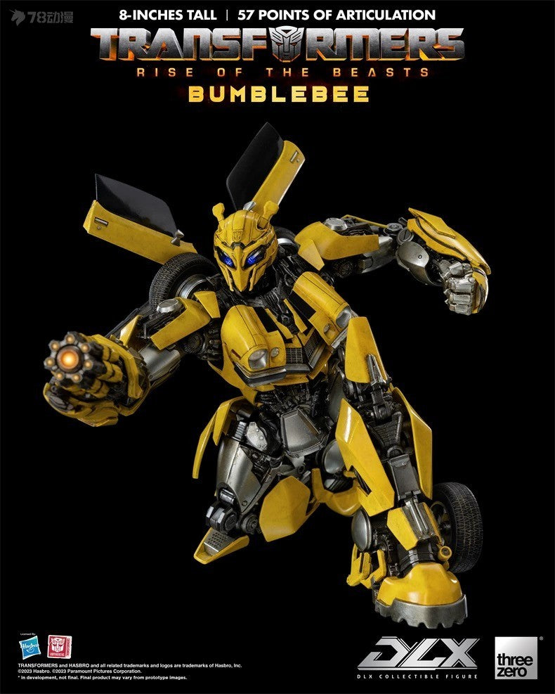 [Pre-order] Threezero DLX Transformers Bumblebee (Rise of the Beasts Ver.) 23cm Action Figure
