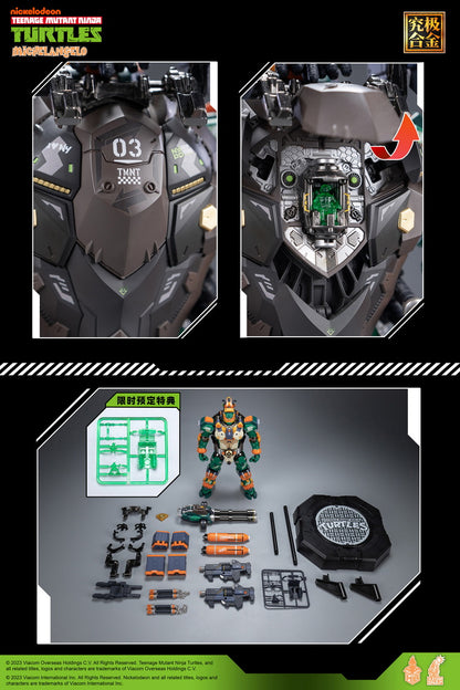 [In Stock] Heatboys HB0014 TMNT Michelangelo Mutant Ninja Turtles Action Figure