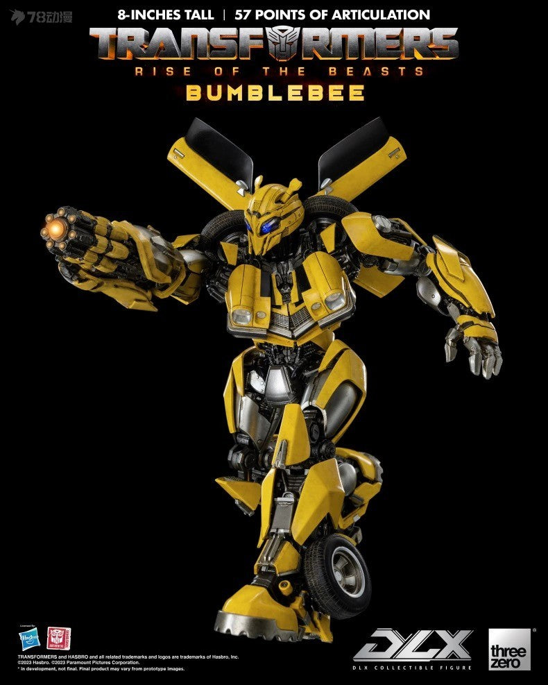 [Pre-order] Threezero DLX Transformers Bumblebee (Rise of the Beasts Ver.) 23cm Action Figure