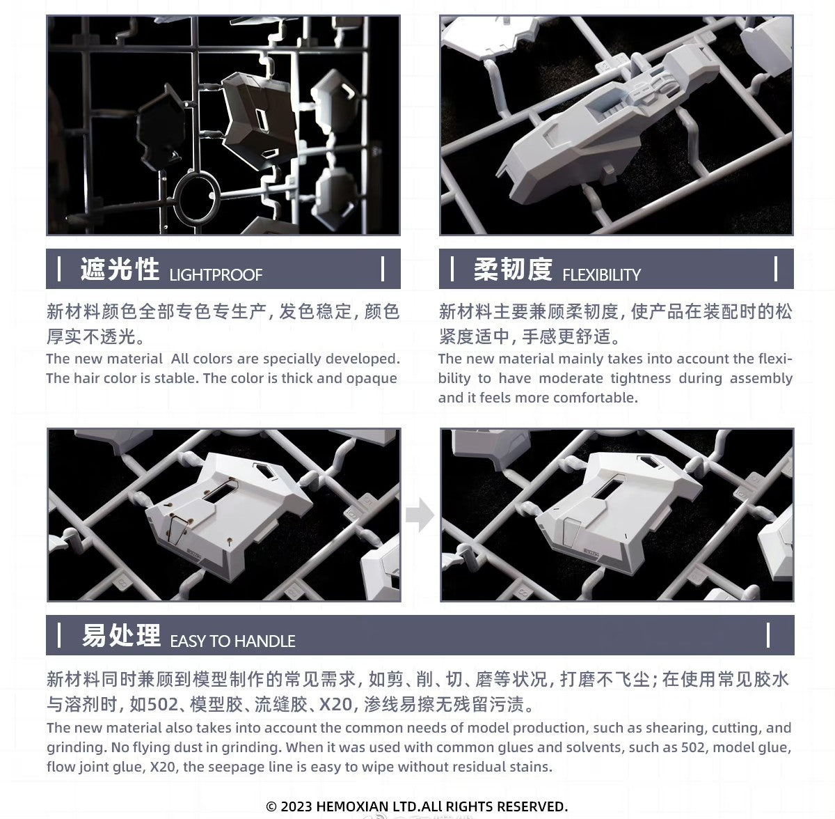 [In Stock] Hemoxian 1/100 The Legion of Thor NZS-05-3 Plastic Model Kit 22.5cm Tall