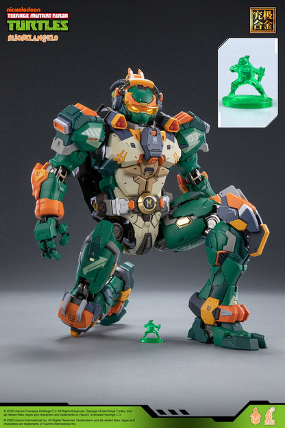 [In Stock] Heatboys HB0014 TMNT Michelangelo Mutant Ninja Turtles Action Figure