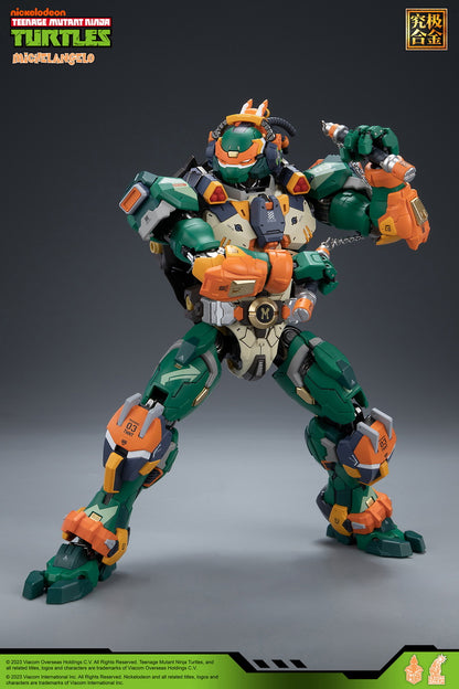 [In Stock] Heatboys HB0014 TMNT Michelangelo Mutant Ninja Turtles Action Figure