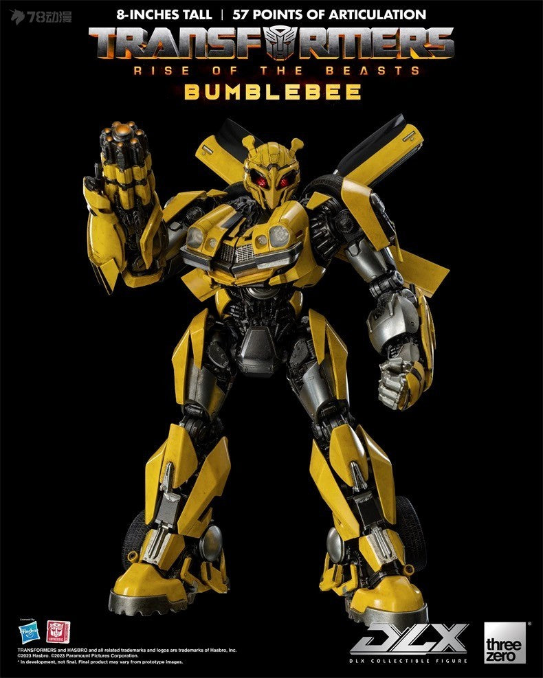 [Pre-order] Threezero DLX Transformers Bumblebee (Rise of the Beasts Ver.) 23cm Action Figure