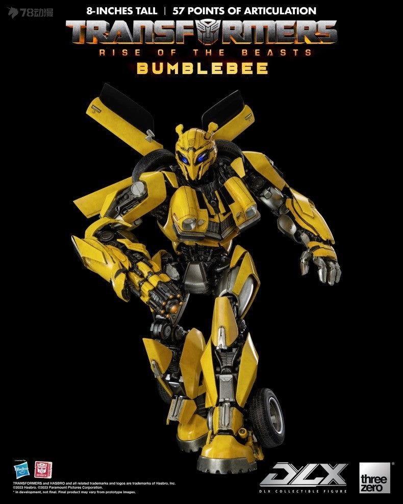 [Pre-order] Threezero DLX Transformers Bumblebee (Rise of the Beasts Ver.) 23cm Action Figure