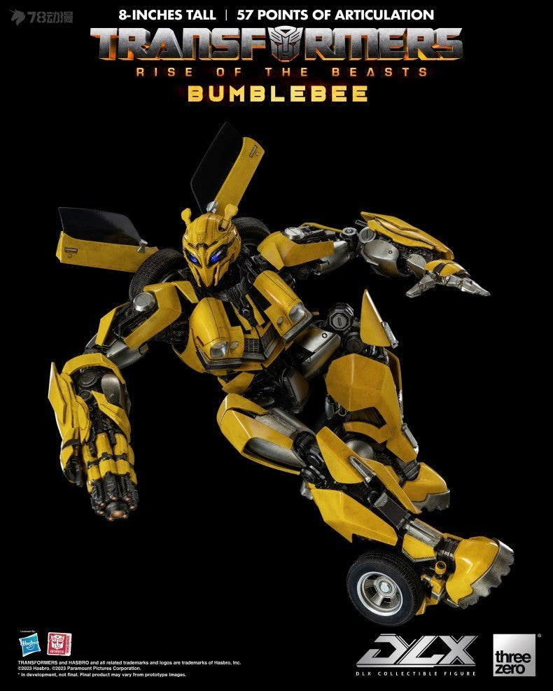 [Pre-order] Threezero DLX Transformers Bumblebee (Rise of the Beasts Ver.) 23cm Action Figure
