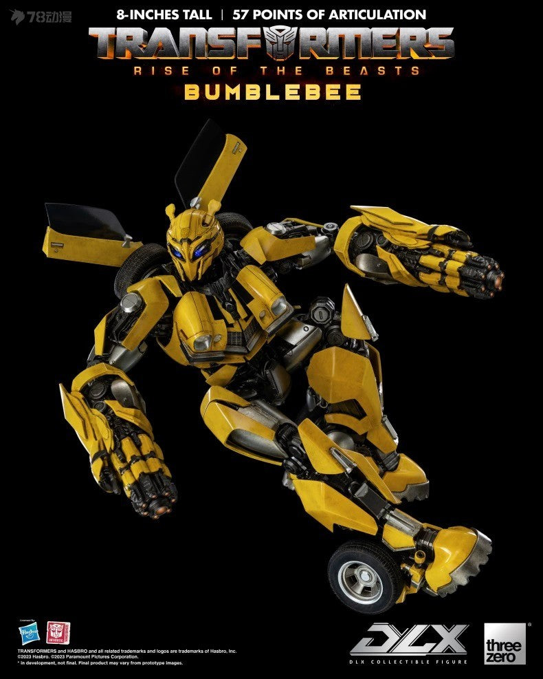 [Pre-order] Threezero DLX Transformers Bumblebee (Rise of the Beasts Ver.) 23cm Action Figure