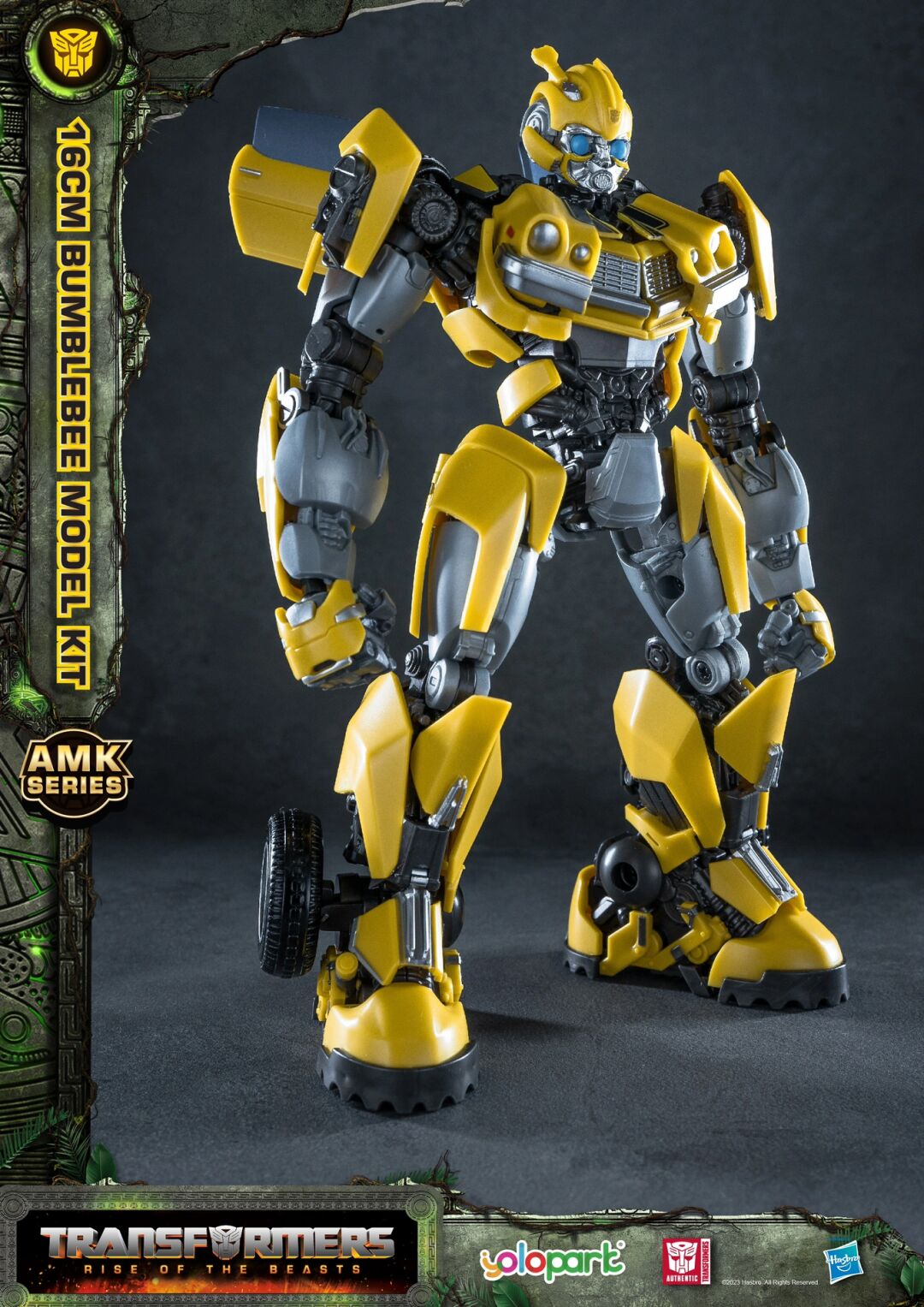 [In Stock] Yolopark Transformers Rise of the Beasts AMK Series Bumblebee Pre-assembled Model Kit