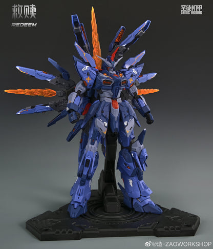 [In Stock] Zaoworkshop 1/100 MG Size Saint Armor - Redeem Model Kit 21cm Tall