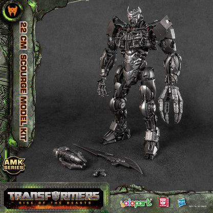 [Preorder] Yolopark Transformers Rise of the Beasts AMK Series 22cm Scourge Pre-assembled Model Kit
