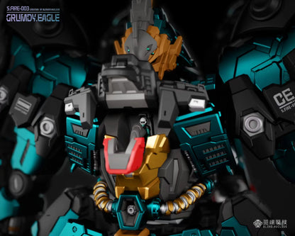 [In Stock] Blend-Nucleus S.Fire-003 Grumdy Eagle 1/72 Action Figure 26 cm Tall