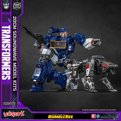 [Pre-order] Yolopark Transformers AMK PRO 20cm Soundwave Model Kit with Diecast