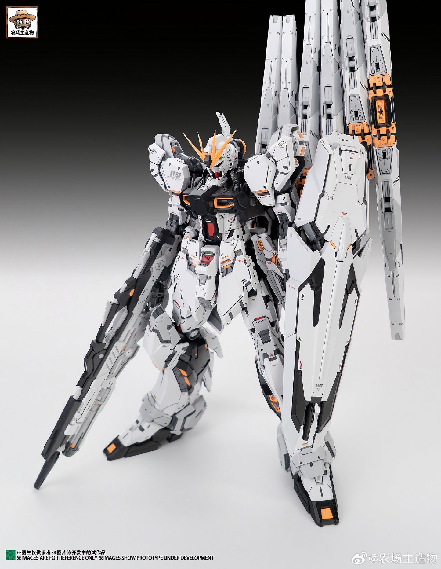 [Pre-order] Farmer Creation 1/100 MG Size Nu Gundam RX-93 GK Design Model Kit