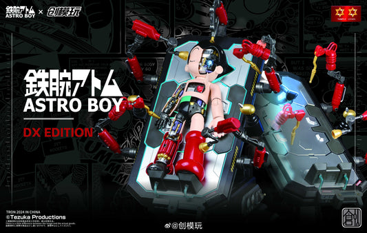 [In Stock] Tron Astro Boy Mighty Atom DX Edition (Simple Level) 30cm Model Kit w/ Assembly Table
