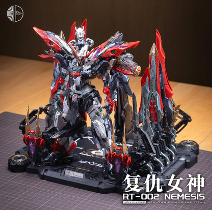 [In Stock] Infinite Dimension 1/100 MG Size RT-002 Nemesis 22cm Tall Model Kit