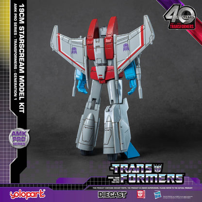 [In Stock] Yolopark Transformers Amk Pro G1 Starscream Model Kit 19cm Tall