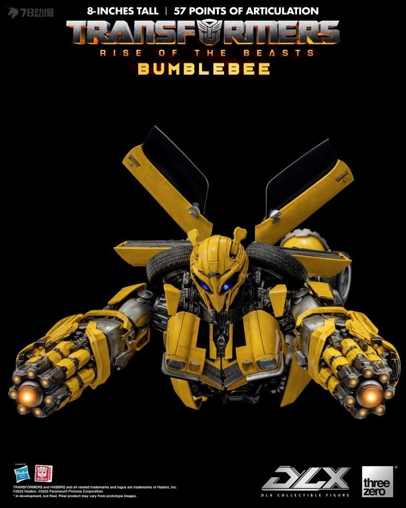 [Pre-order] Threezero DLX Transformers Bumblebee (Rise of the Beasts Ver.) 23cm Action Figure