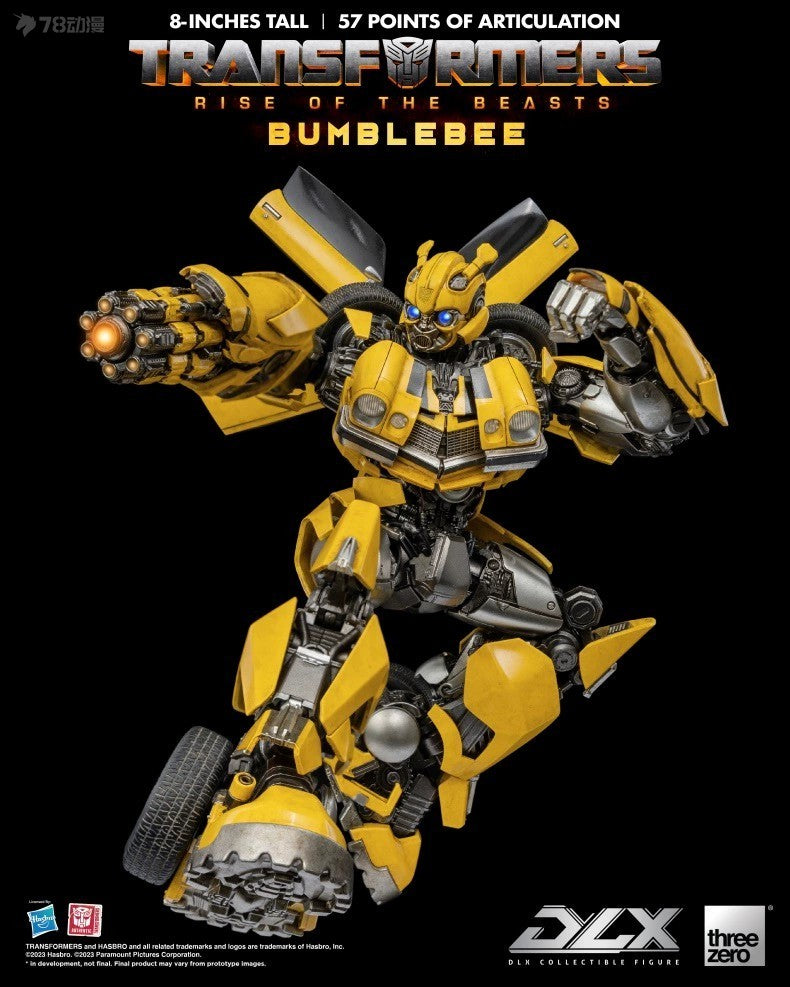 [Pre-order] Threezero DLX Transformers Bumblebee (Rise of the Beasts Ver.) 23cm Action Figure