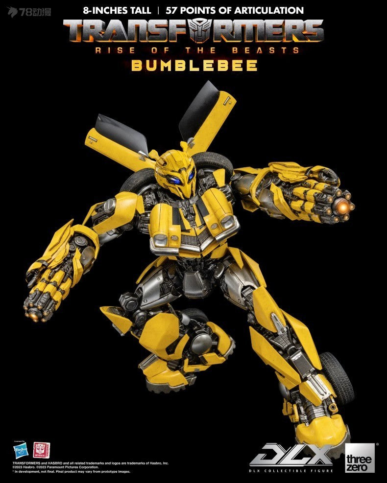 [Pre-order] Threezero DLX Transformers Bumblebee (Rise of the Beasts Ver.) 23cm Action Figure