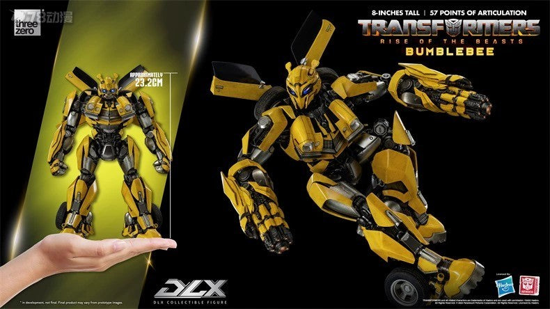 [Pre-order] Threezero DLX Transformers Bumblebee (Rise of the Beasts Ver.) 23cm Action Figure
