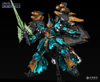 [In Stock] Blend-Nucleus S.Fire-003 Grumdy Eagle 1/72 Action Figure 26 cm Tall