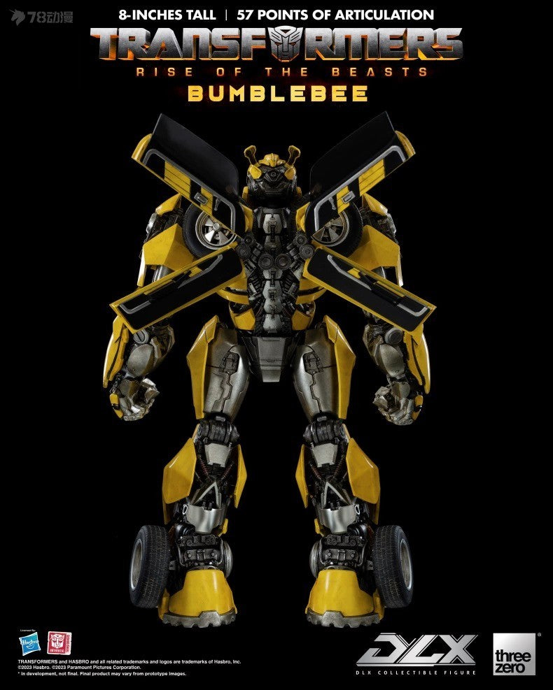 [Pre-order] Threezero DLX Transformers Bumblebee (Rise of the Beasts Ver.) 23cm Action Figure