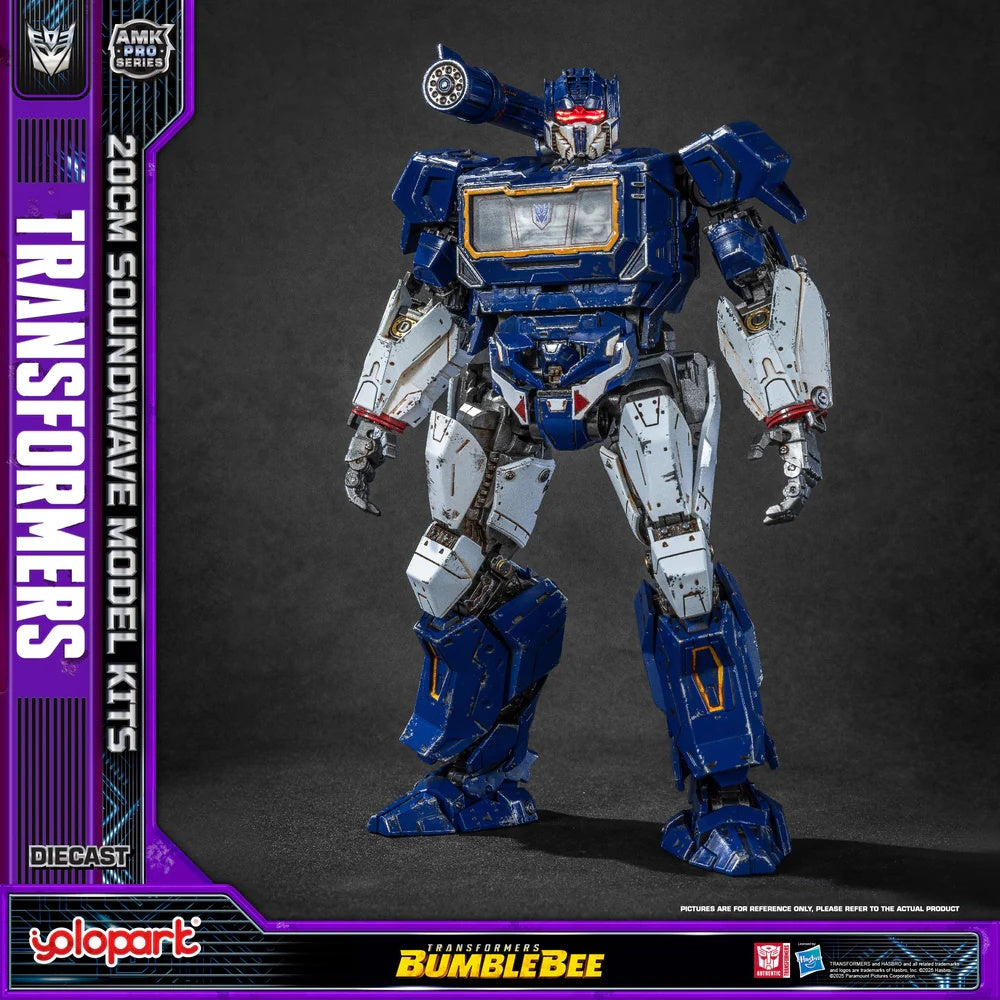 [Pre-order] Yolopark Transformers AMK PRO 20cm Soundwave Model Kit with Diecast