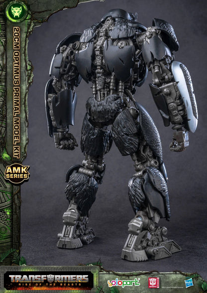 [In Stock] Yolopark Transformers Rise of the Beasts AMK Series Optimus Primal Pre-assembled Model Kit 20cm Tall