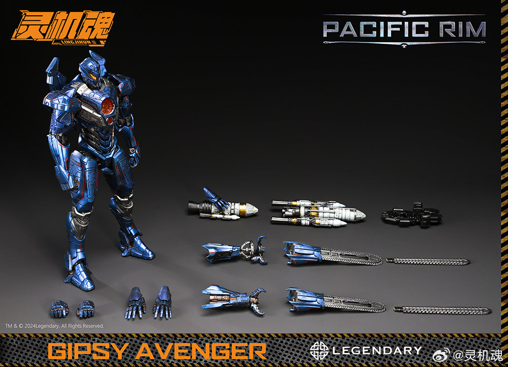 [In Stock] LingJiHun LJH Pacific Rim Gipsy Avenger 20cm Action Figure