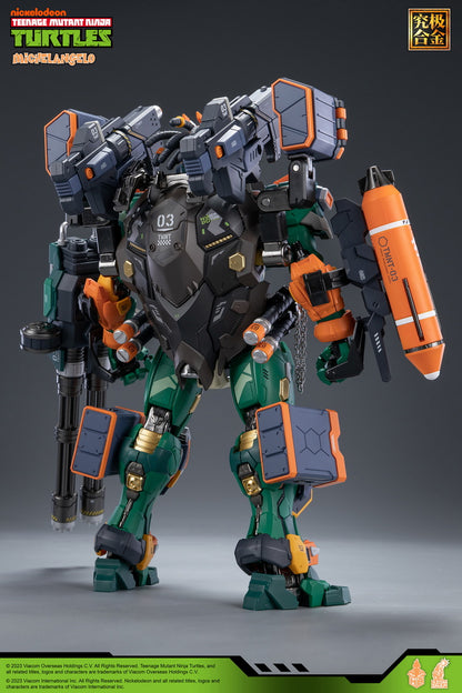 [In Stock] Heatboys HB0014 TMNT Michelangelo Mutant Ninja Turtles Action Figure
