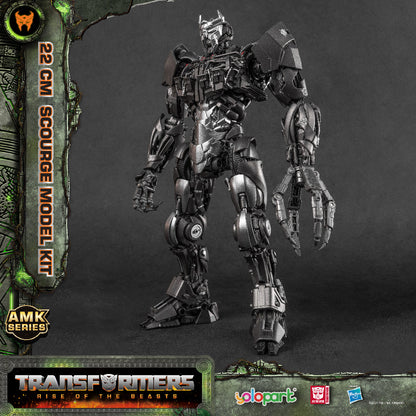 [Preorder] Yolopark Transformers Rise of the Beasts AMK Series 22cm Scourge Pre-assembled Model Kit