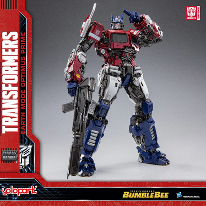 [In Stock] Yolopark Transformers Earth Mode Optimus Prime Model Kit 30cm Tall