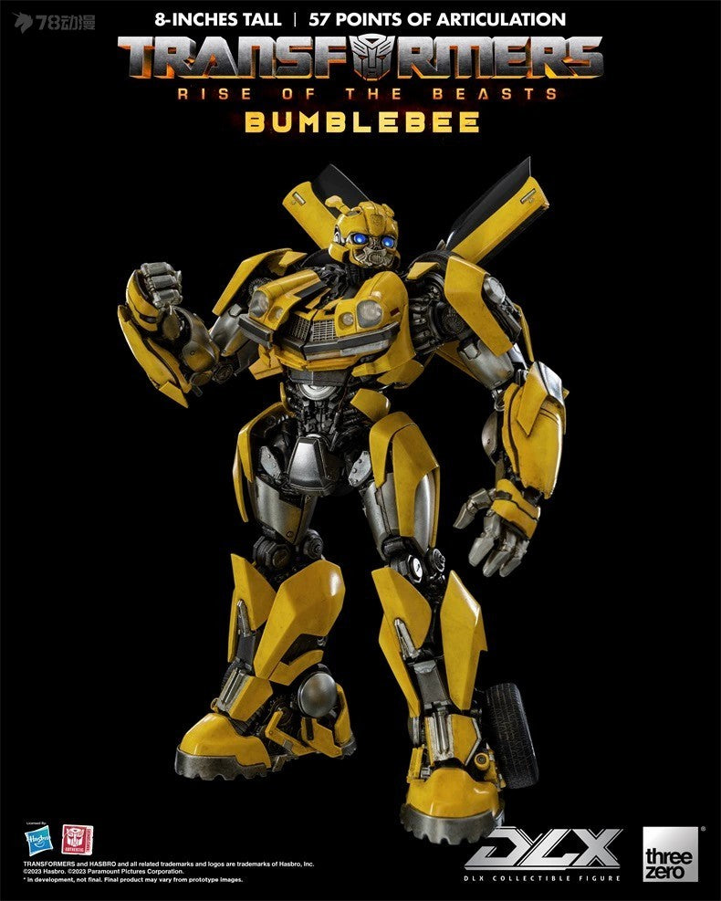 [Pre-order] Threezero DLX Transformers Bumblebee (Rise of the Beasts Ver.) 23cm Action Figure