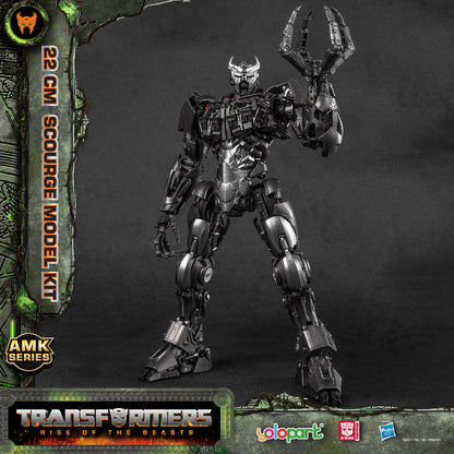 [Preorder] Yolopark Transformers Rise of the Beasts AMK Series 22cm Scourge Pre-assembled Model Kit