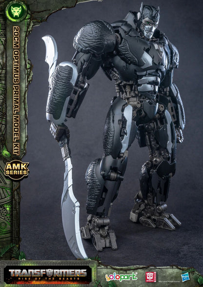 [In Stock] Yolopark Transformers Rise of the Beasts AMK Series Optimus Primal Pre-assembled Model Kit 20cm Tall