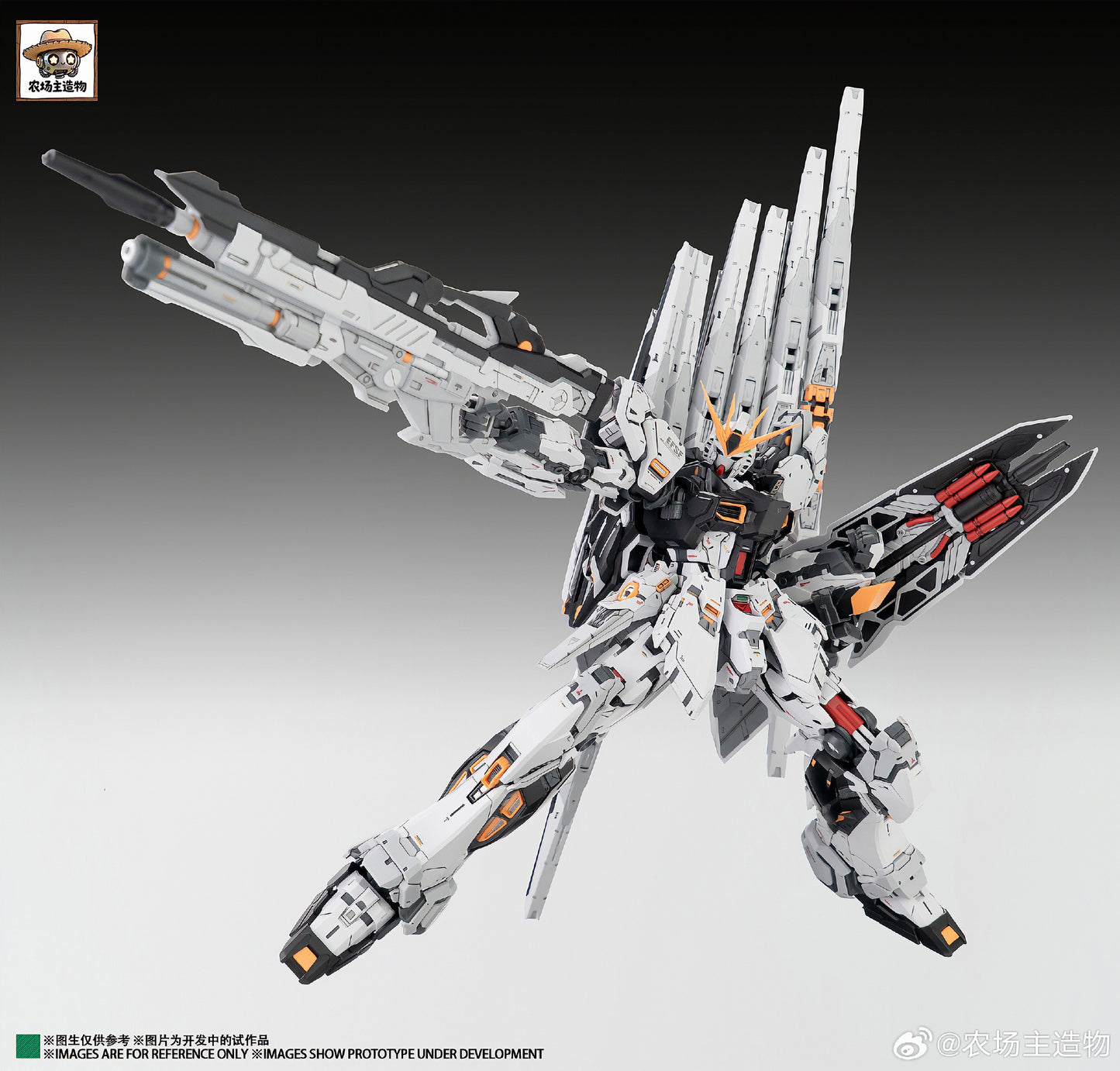 [Pre-order] Farmer Creation 1/100 MG Size Nu Gundam RX-93 GK Design Model Kit