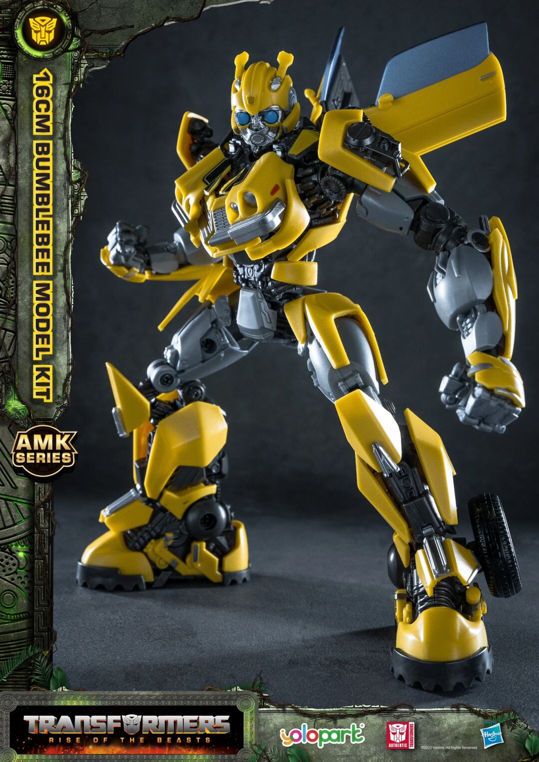 [In Stock] Yolopark Transformers Rise of the Beasts AMK Series Bumblebee Pre-assembled Model Kit
