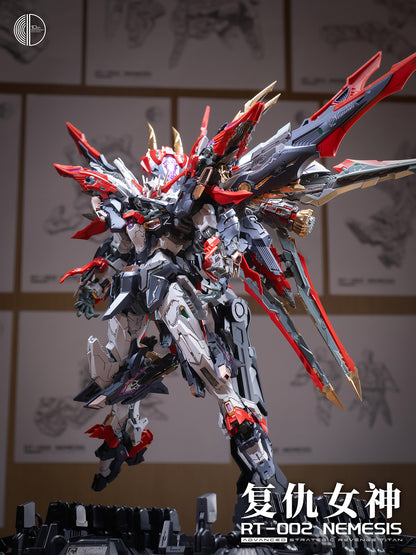 [In Stock] Infinite Dimension 1/100 MG Size RT-002 Nemesis 22cm Tall Model Kit
