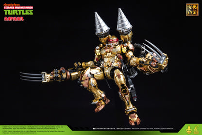 [Preorder] Heatboys TMNT Raphael Teenage Mutant Ninja Turtles Alloy Action Figure-Limited Edition Golden Color