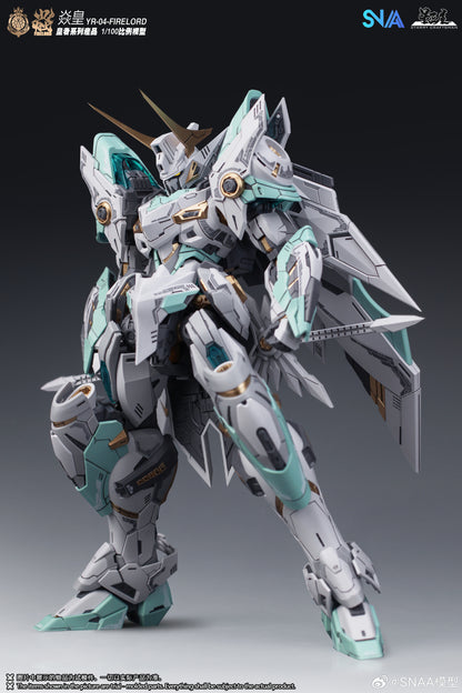 [In Stock] SNAA 1/100 MG size Fire Lord YR-04 Plastic Model Kit 22cm Tall